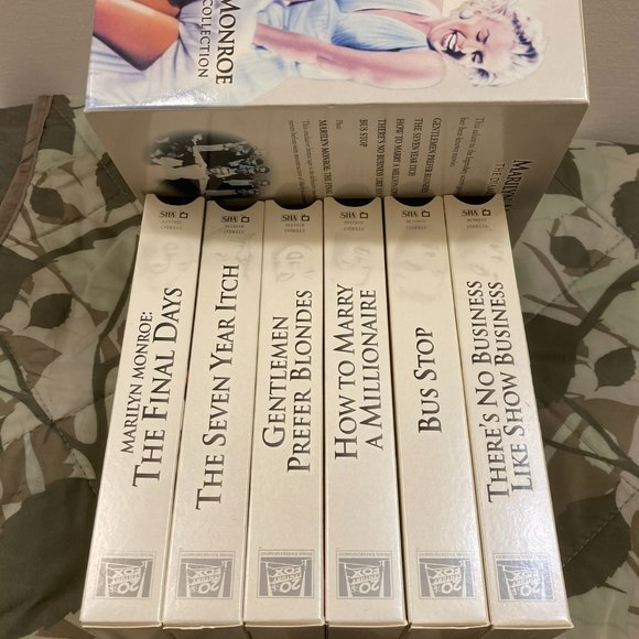 Marilyn Monroe 6 VHS box set by 20'th Century Fox. The Diamond Collection. - Picture 6 of 7